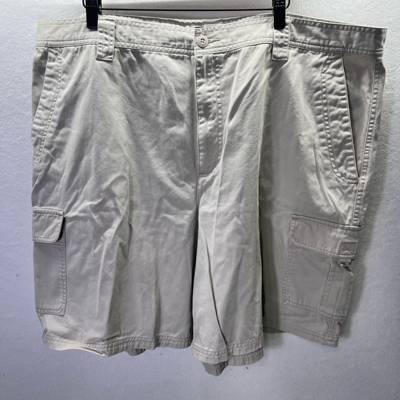 Columbia Cargo Khaki Shorts Men’s 44 Big Men Tan Summer Comfy relaxed 2052 - Picture 1 of 7